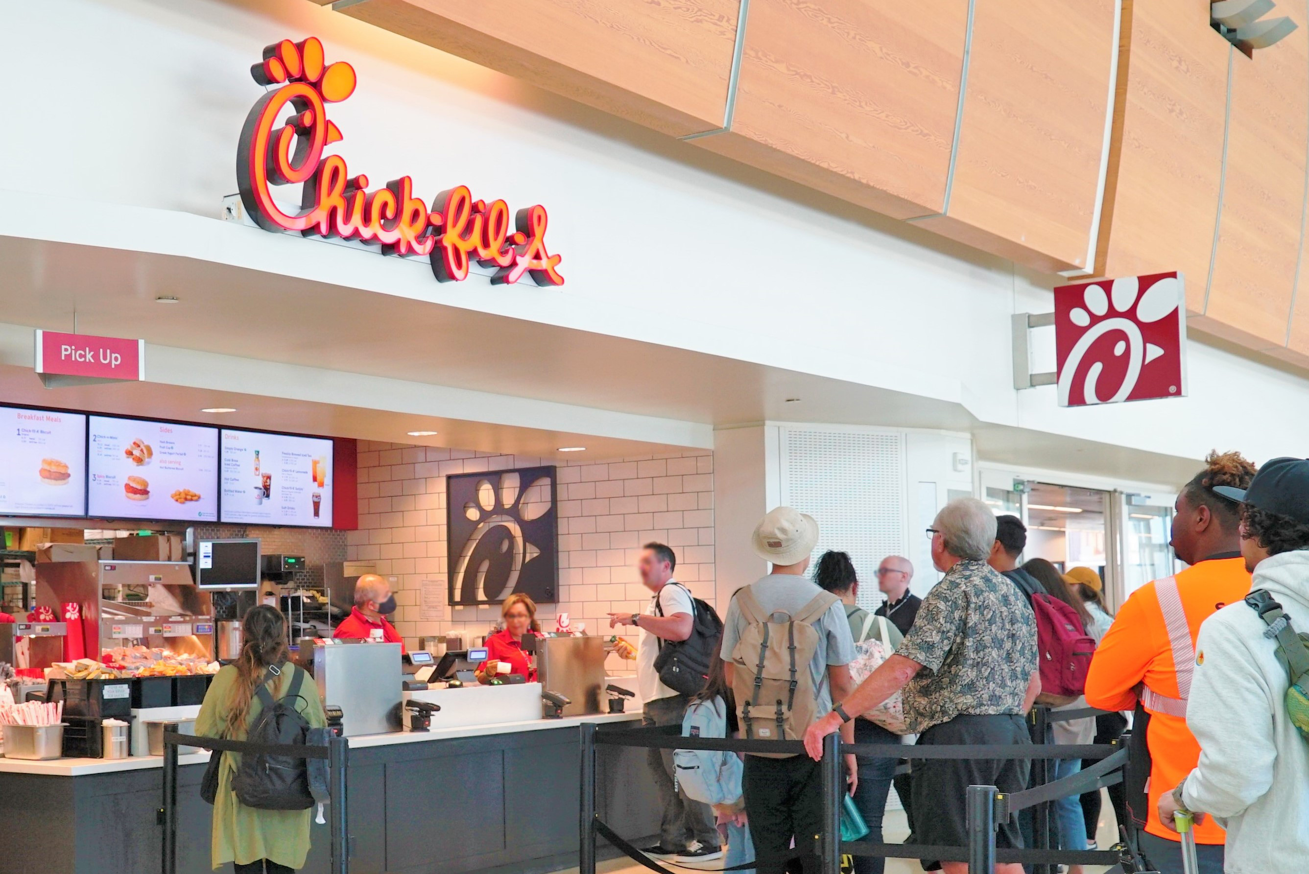 Chick fil a storefront