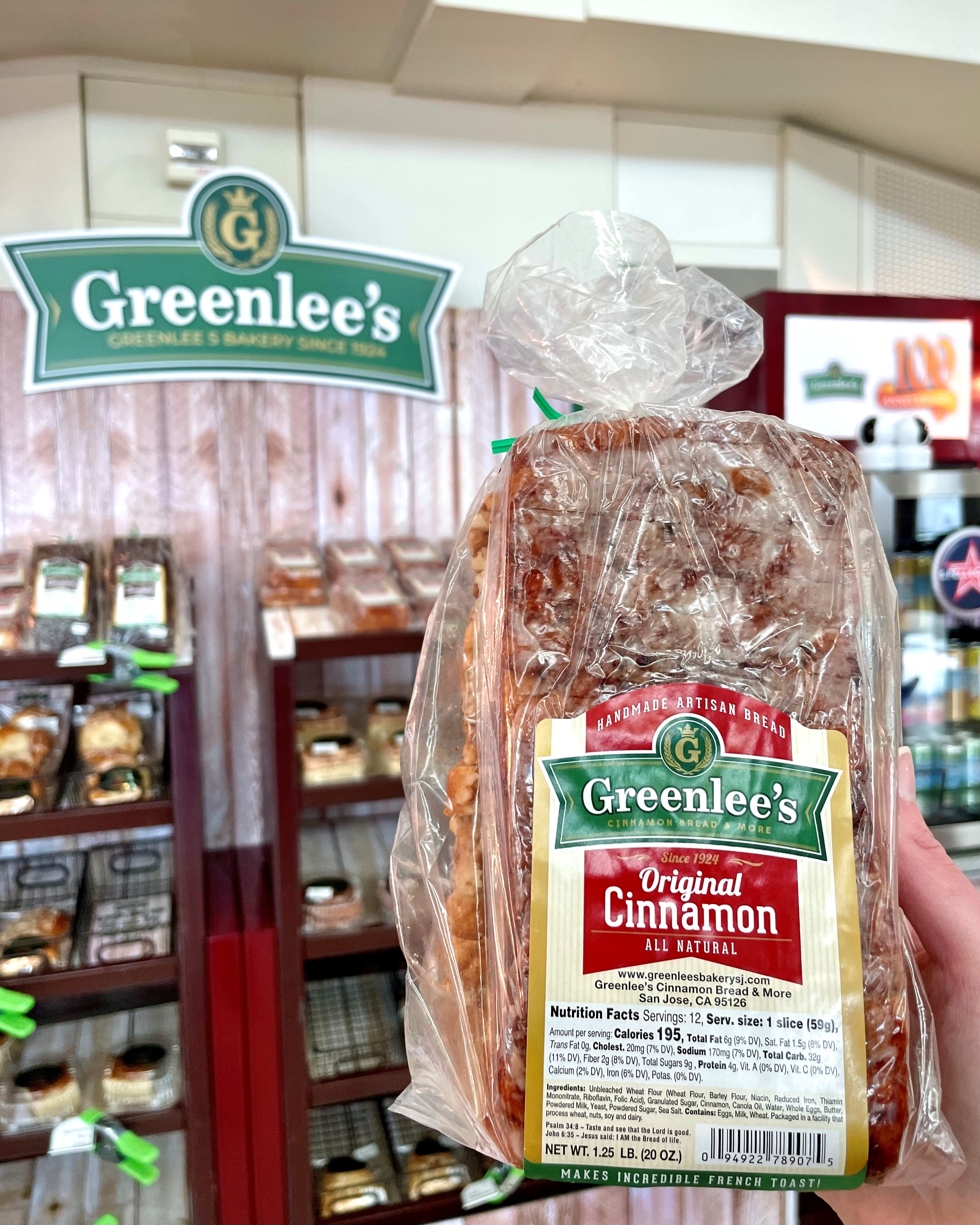 Greenlee's bread