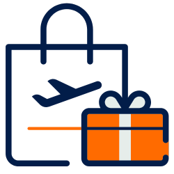 Shopping bag icon larger