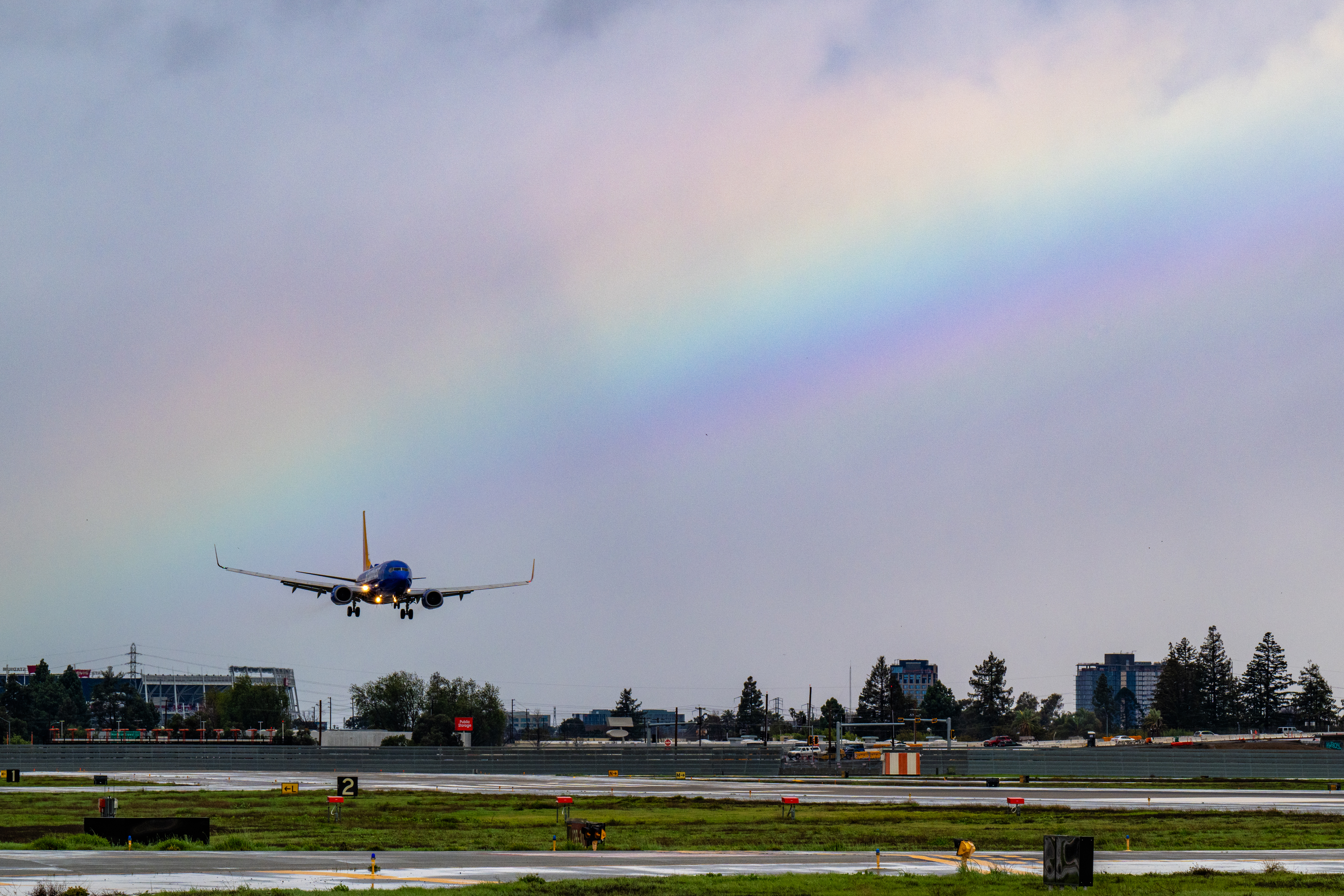 Southwest plane at SJC