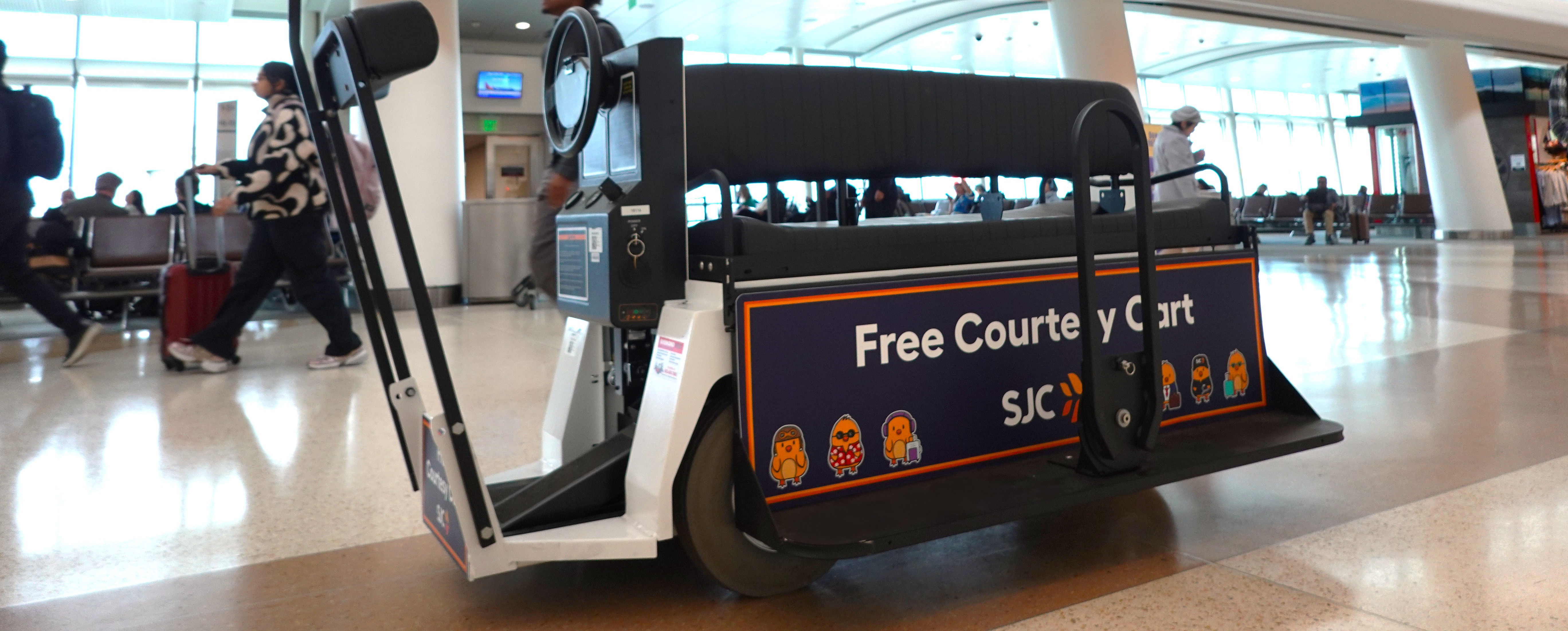 Courtesy Carts at SJC