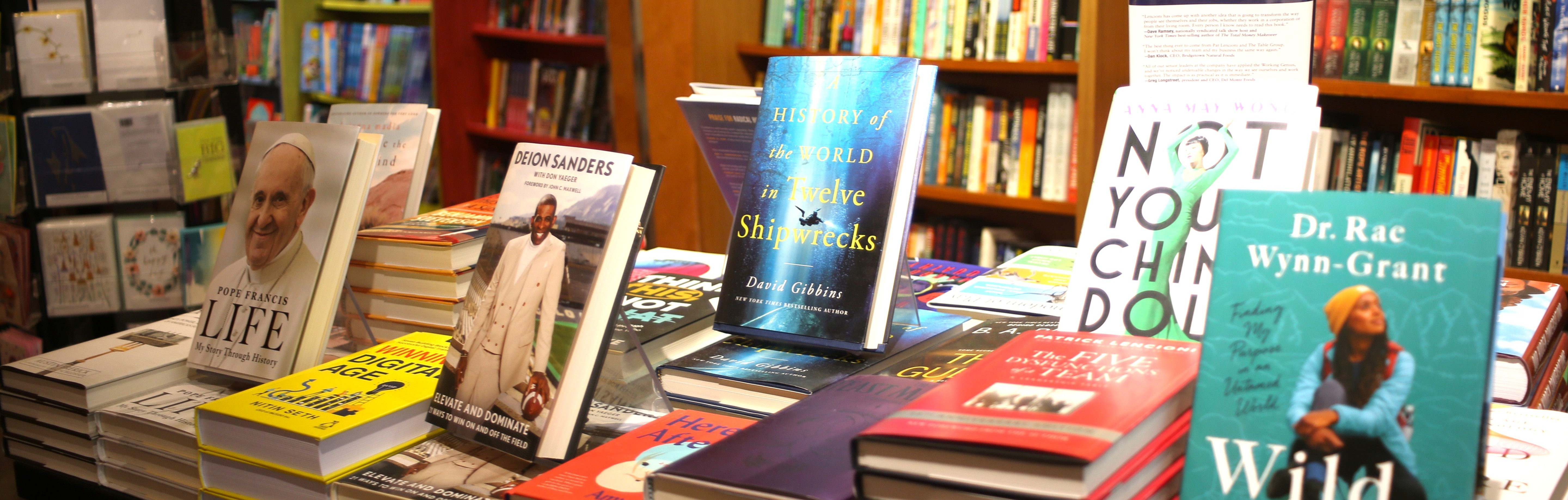 Authors Bookstore hero image