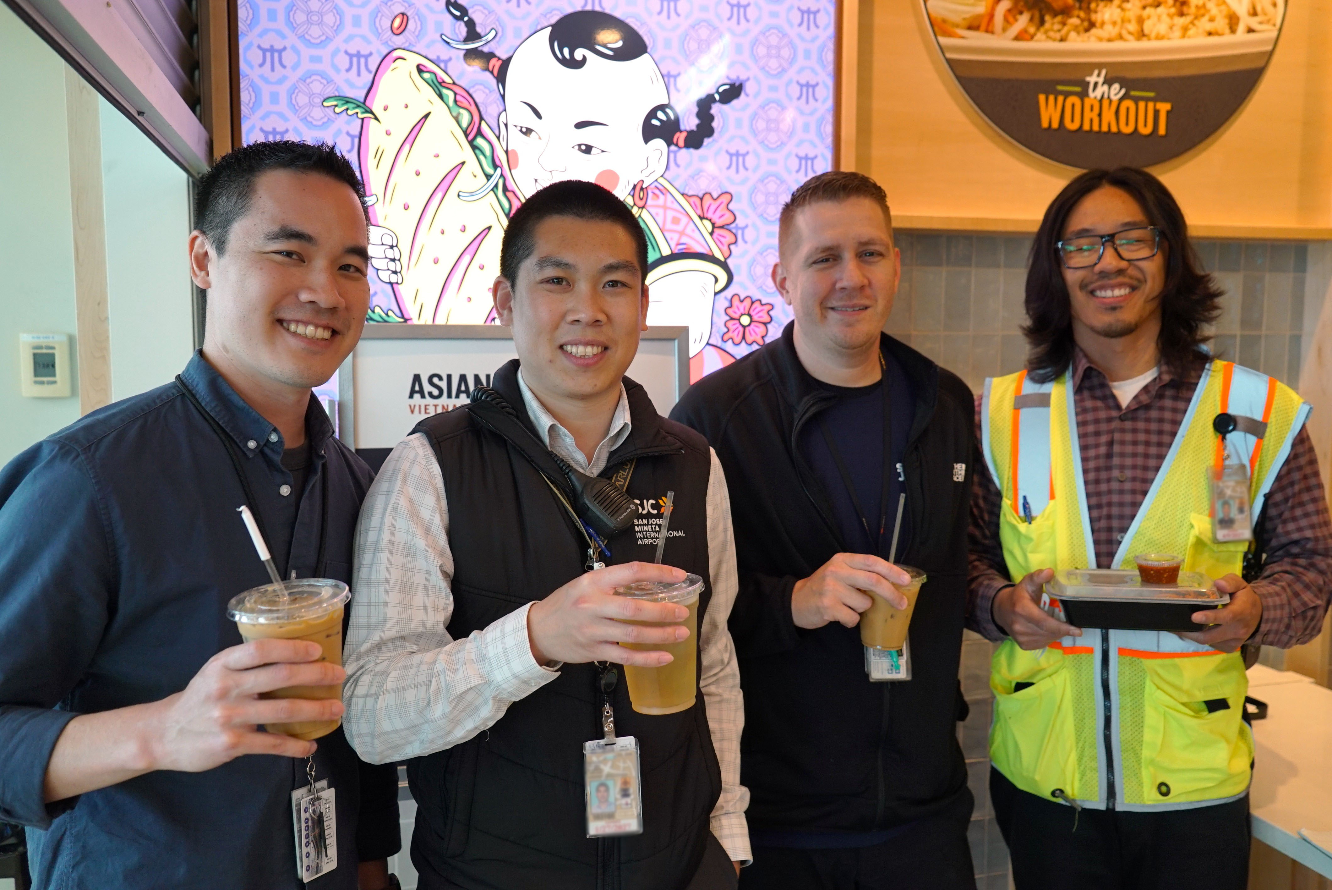 SJC Employees at Asian Box