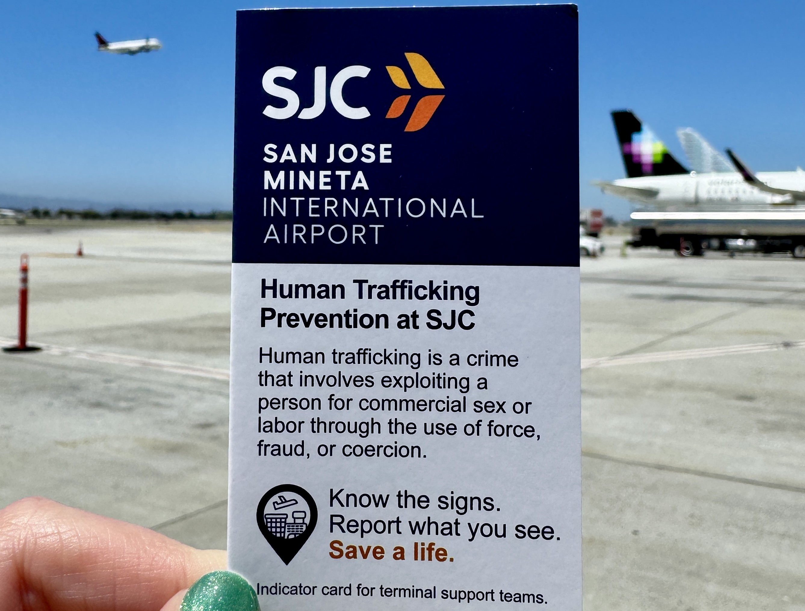 Human Trafficking Prevention Card