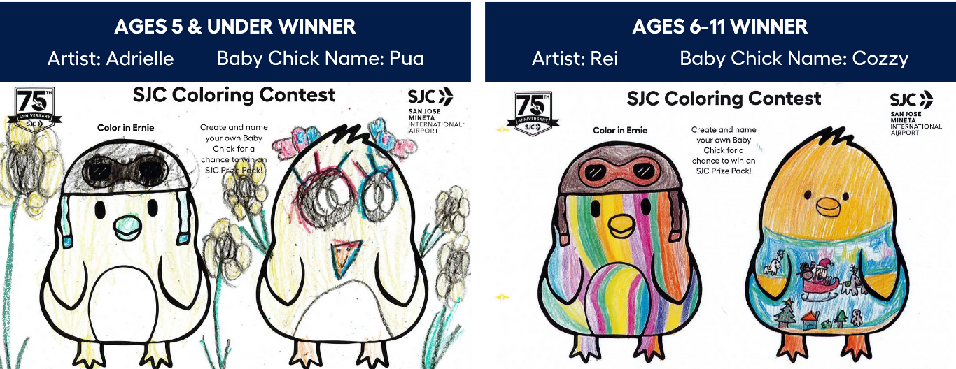 5 and under and 6-11 winners